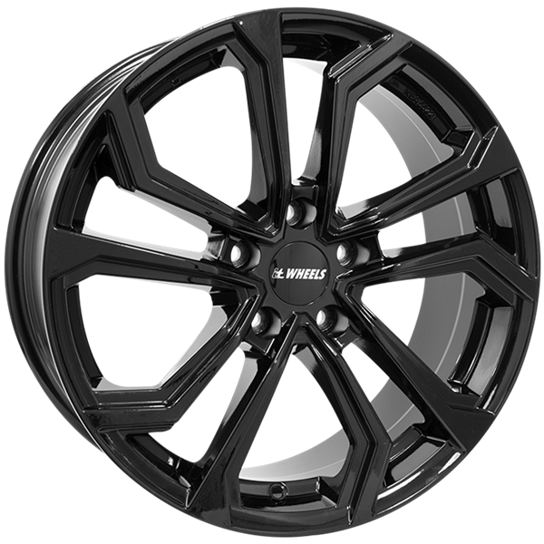 itWHEELS Ella Gloss Black 8,00x18 5x114,30 ET45,00