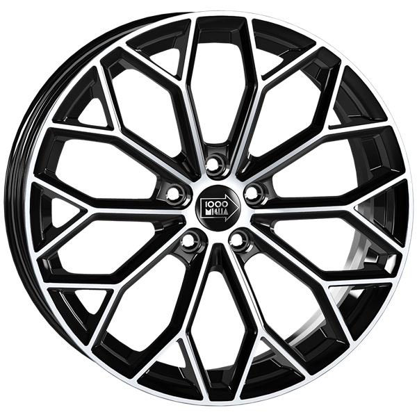 Mille Miglia MM1030 Black Polished 7,50x17 5x112,00 ET45,00