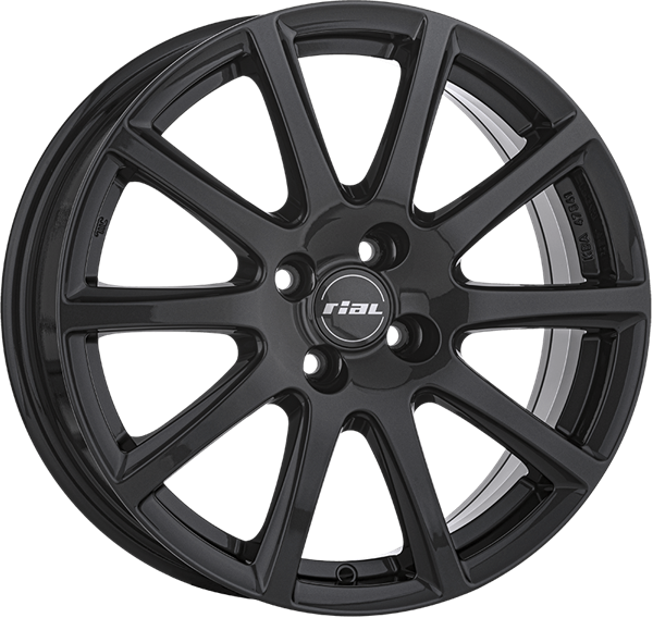 RIAL Milano Black Gloss 5,50x14 4x100,00 ET35,00